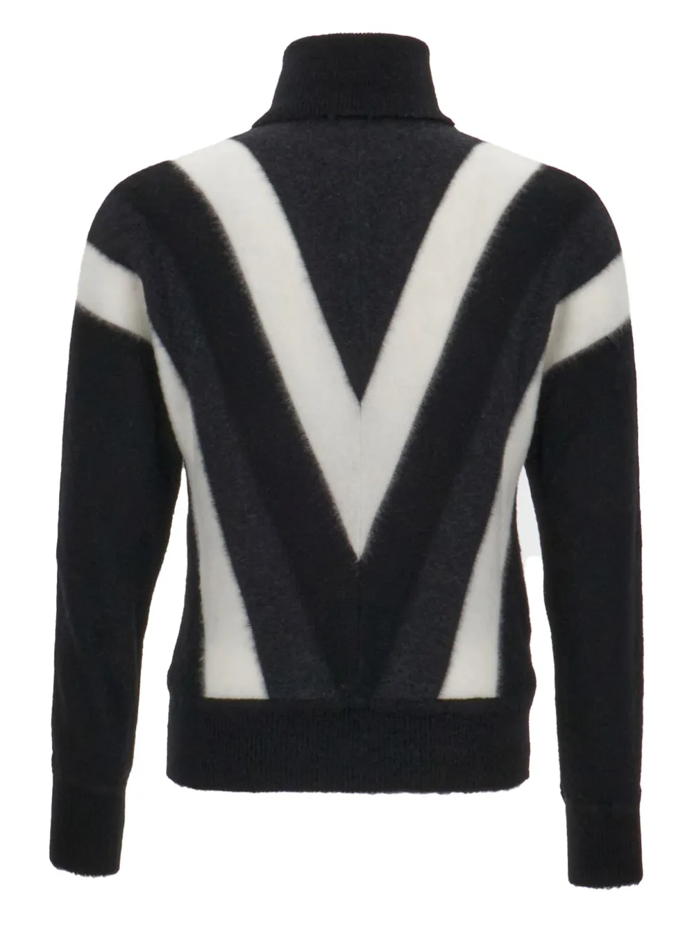 Saint Laurent graphic-print wool jumper | Knitted Sweaters | Image 2