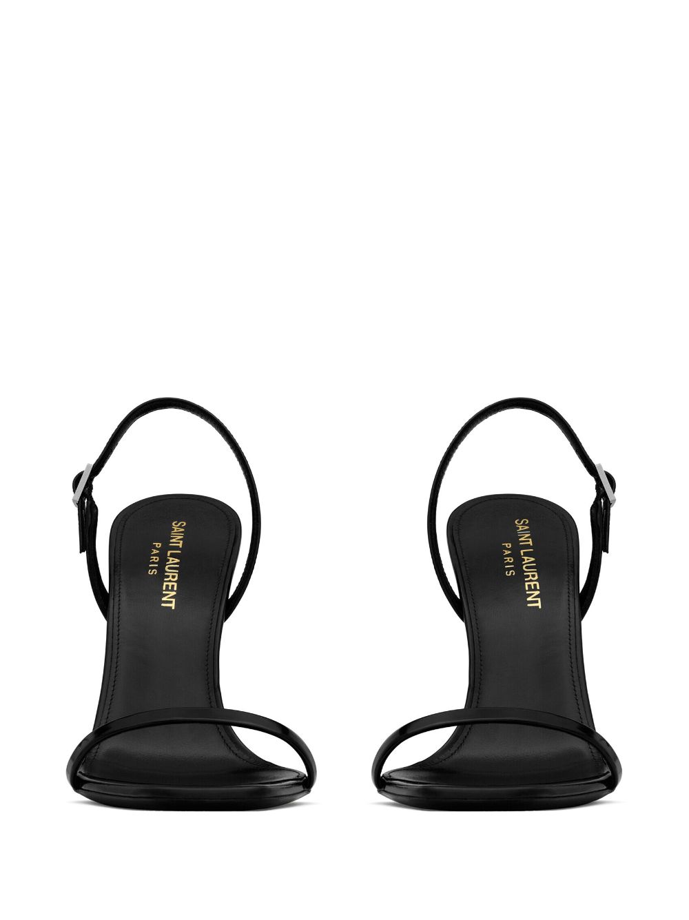 Saint Laurent Opyum 110mm Leather Sandals - Farfetch