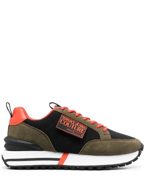 Versace Jeans Couture logo-patch low-top sneakers 