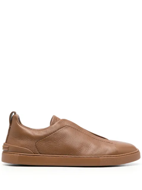 Zegna Triple Stitch low-top sneakers