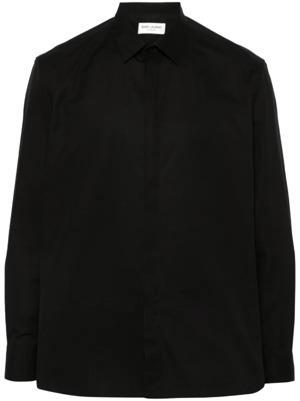 Saint laurent black shirt online