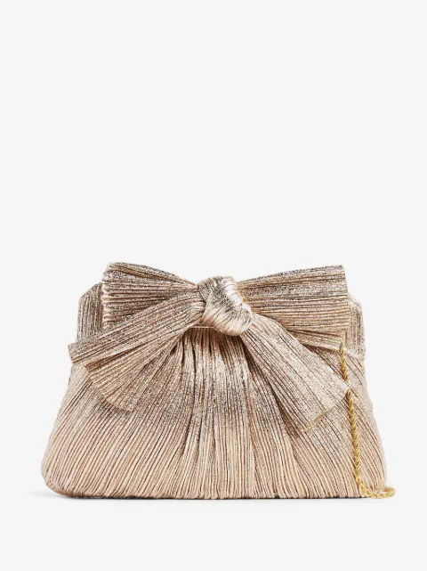 Loeffler Randall Rayne plissé-effect clutch bag
