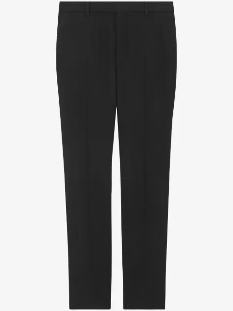 Saint Laurent straight-leg virgin wool tailored trousers