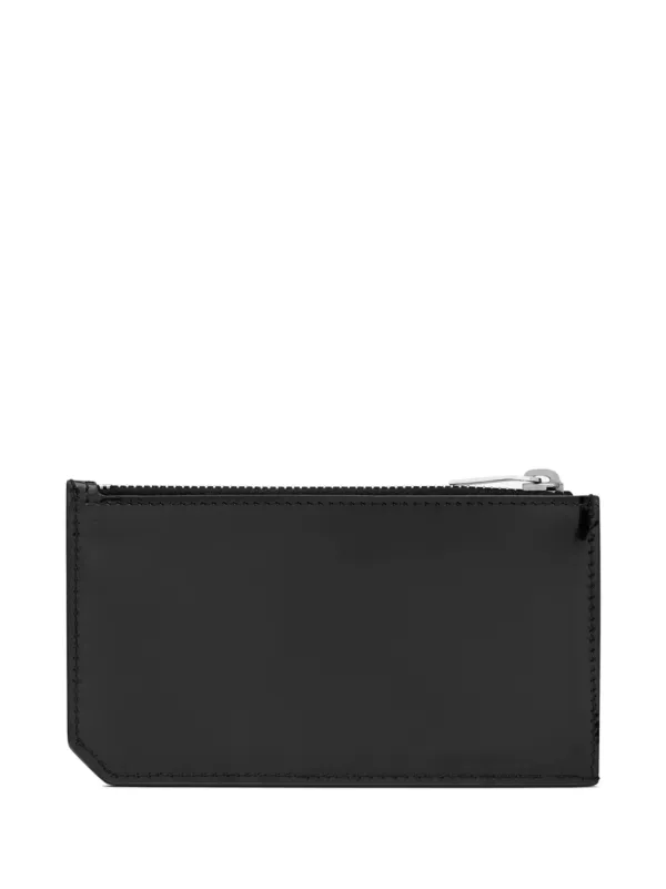 Saint Laurent Paris Fragments Leather Card Holder Black FARFETCH MY