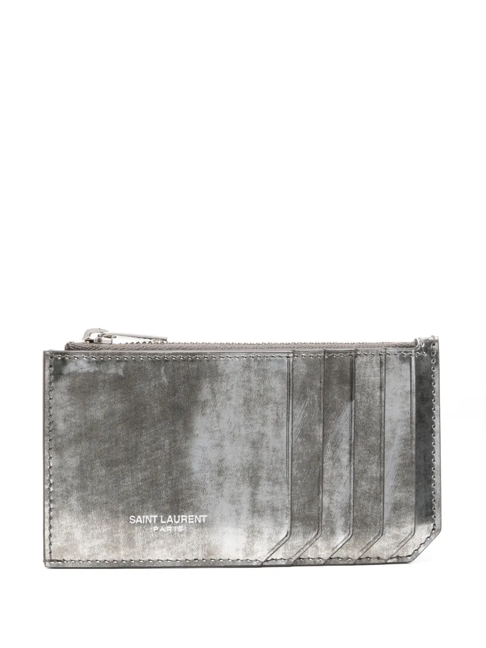 Saint Laurent Paris Fragments pasjeshouder Grijs