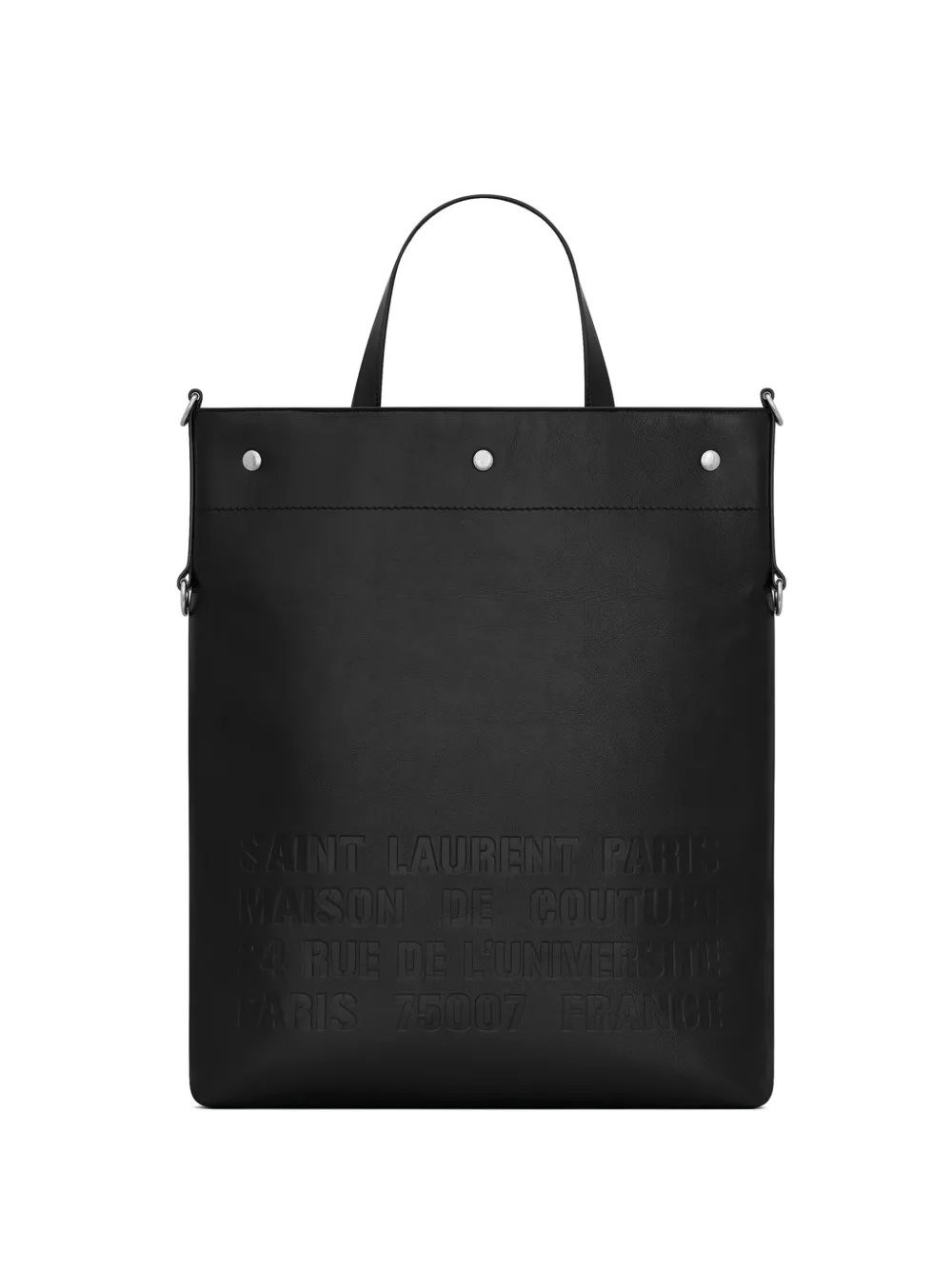 Saint Laurent Université foldable tote bag – Black