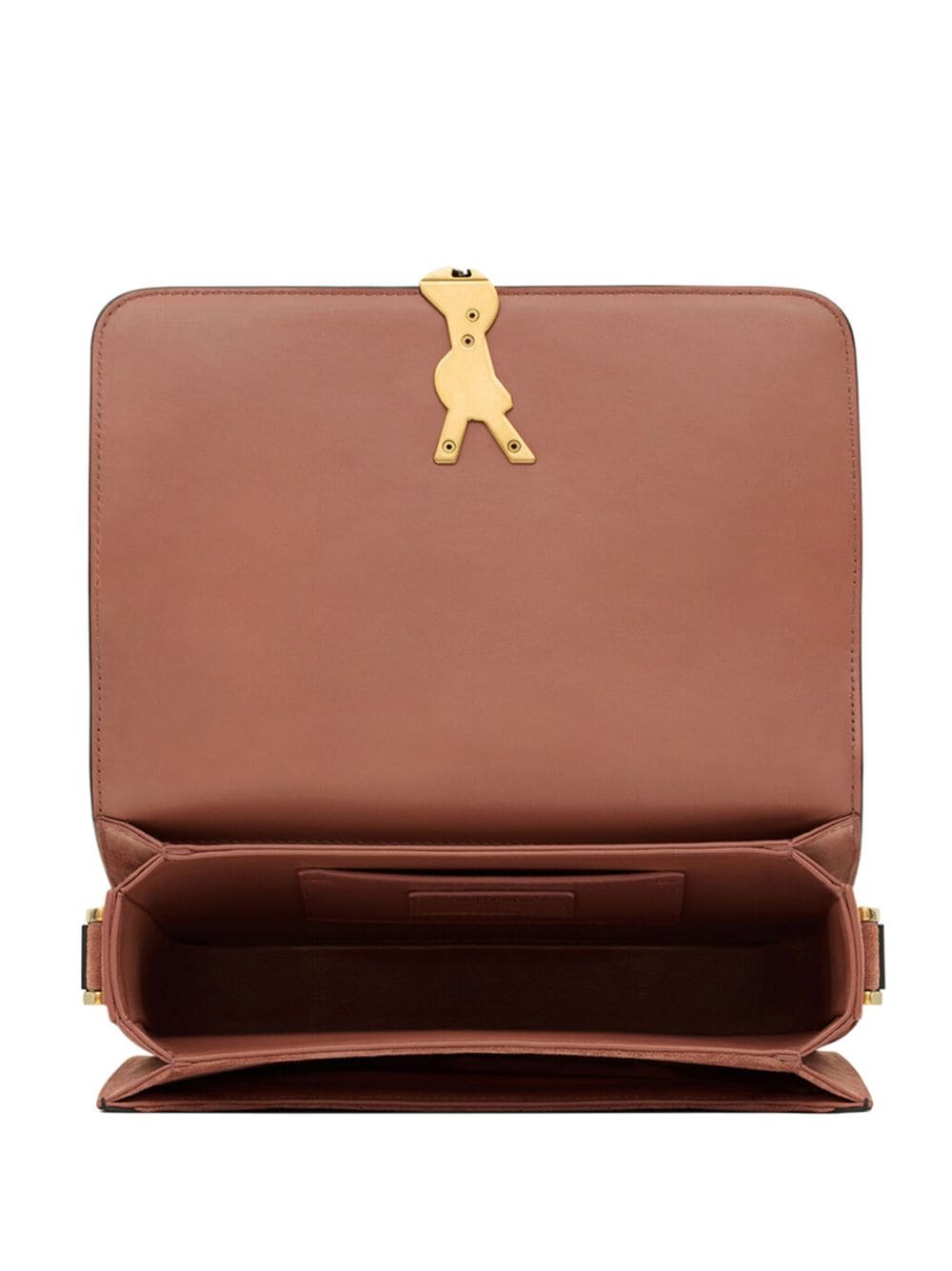 Shop Saint Laurent Medium Solferino Quilted Shoulder Bag In Brown