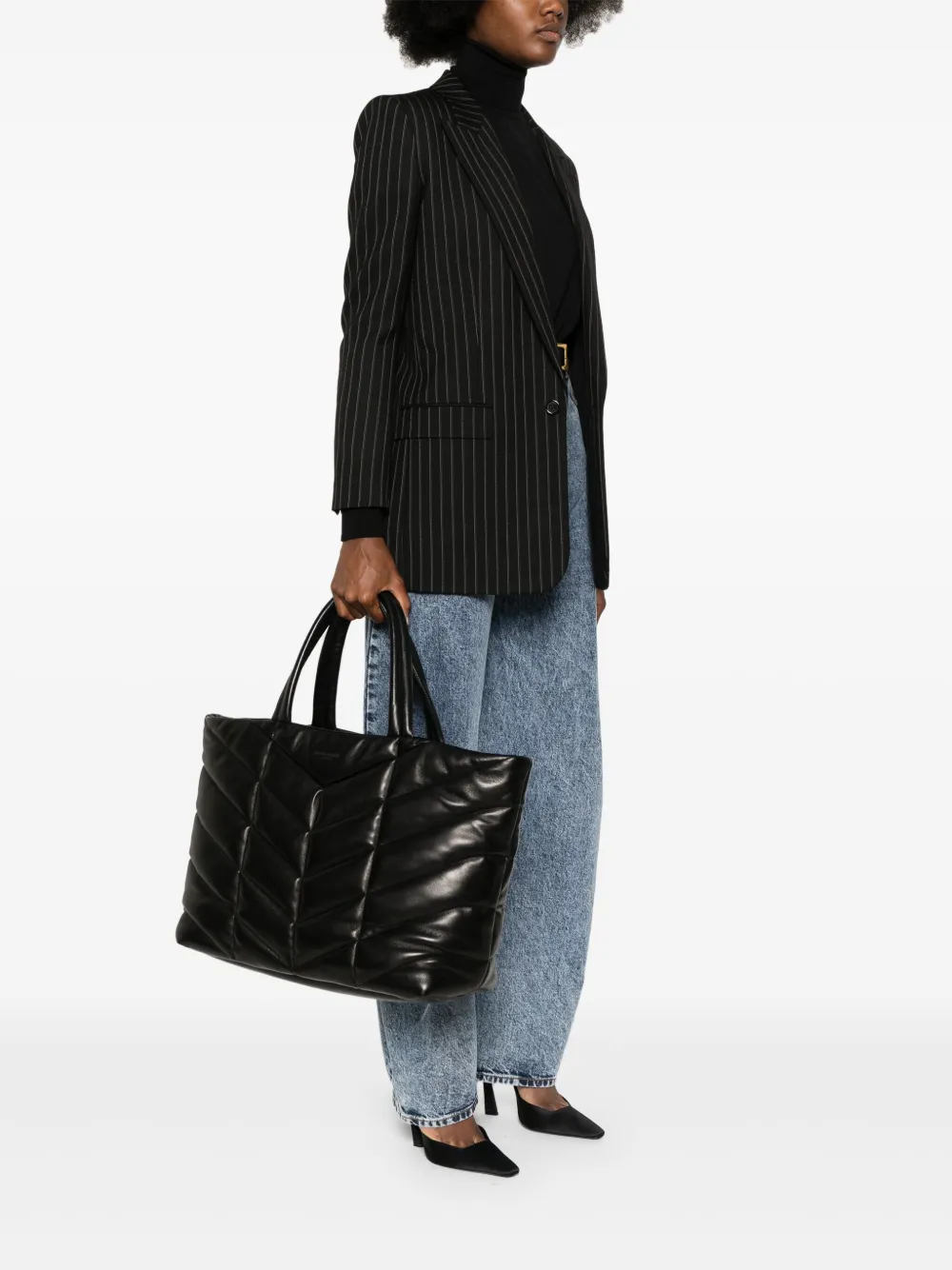 Affordable Saint Laurent Puffer tote bag WOMEN