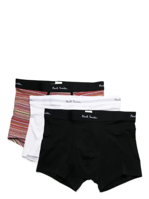 Paul Smith pack de dos piezas de ropa interior con logo en la pretina 