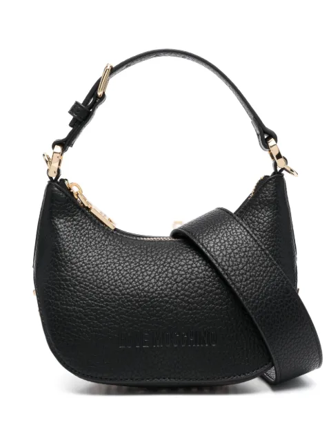 Love Moschino شنطة عملية جلد صناعي بحروف شعار الماركة