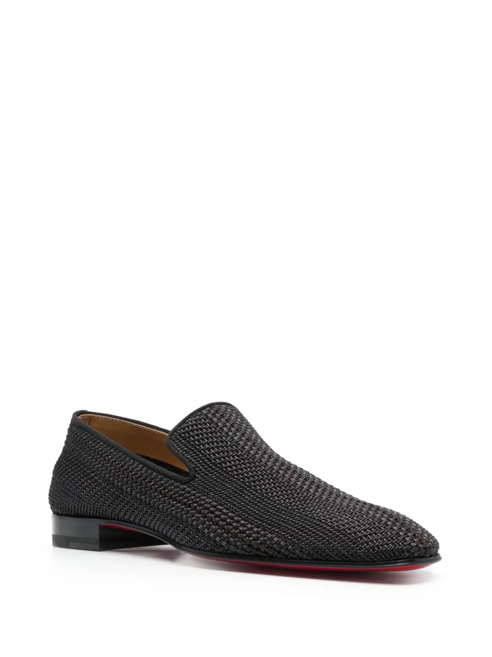 Christian Louboutin interwoven leather loafers | Slippers | Image 2