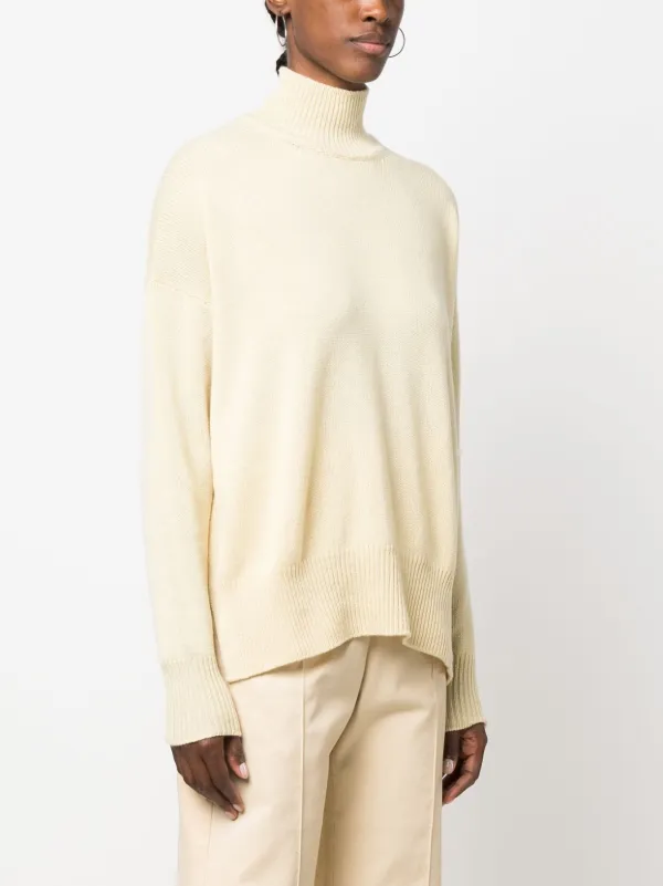 ジルサンダー　イエローベージュ　タートルネック セーター Jil Sander タートルネック セーター | イエロー | FARFETCH JP