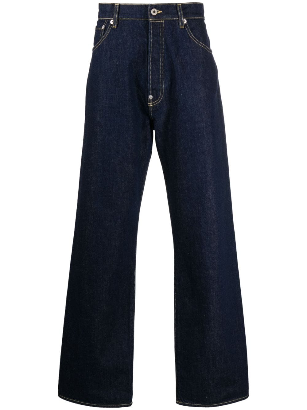 Kenzo dark-wash wide-leg trousers - Blue