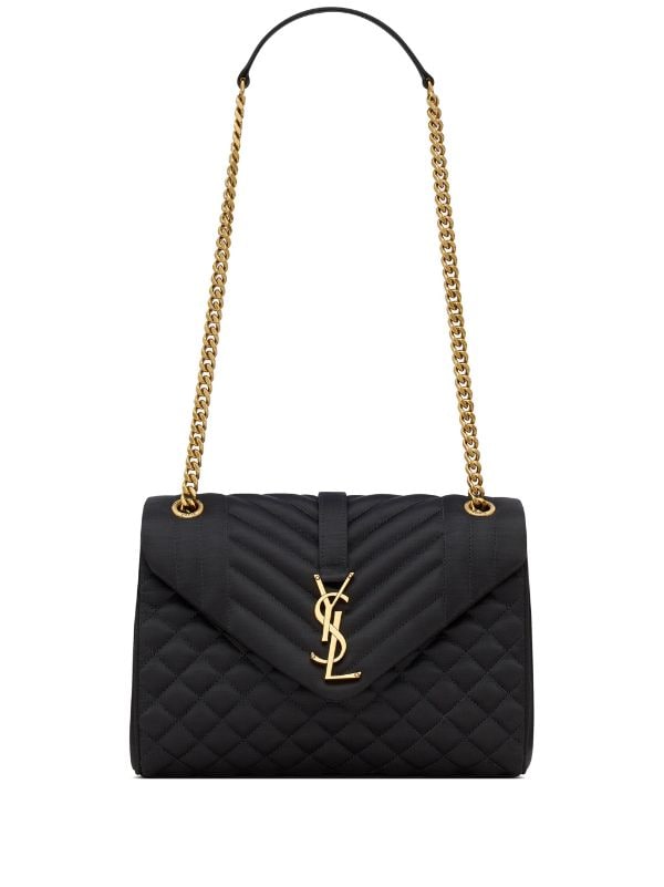 Saint Laurent Medium Envelope Quilted Crossbody Bag - Farfetch