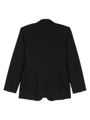 ジャケット Saint Laurent FW24 Black wool blazer (517740Y404W 1000) Black Wool blazer Saint Laurent - SchaferandweinerShops