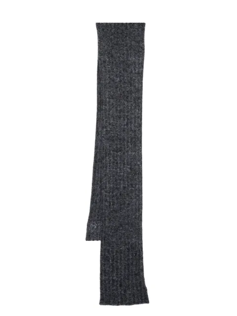 Saint Laurent bufanda con parche del logo