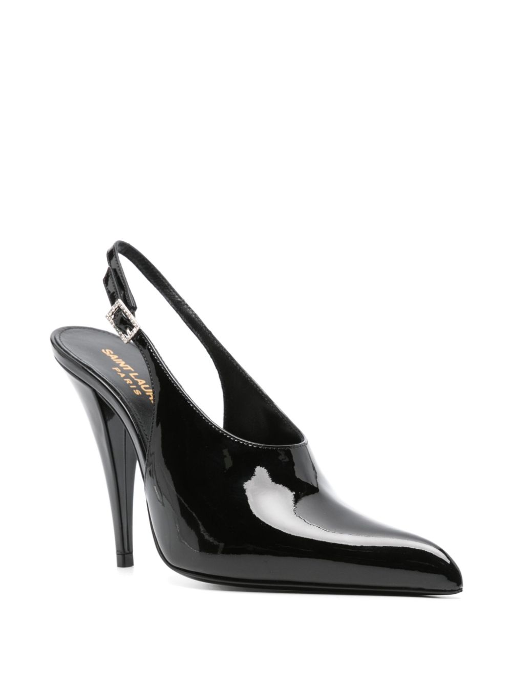 Saint Laurent 110mm Raven pumps - Black