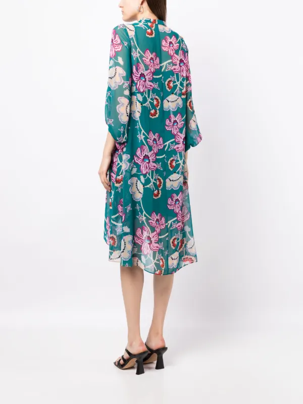 Dvf chiffon dress best sale