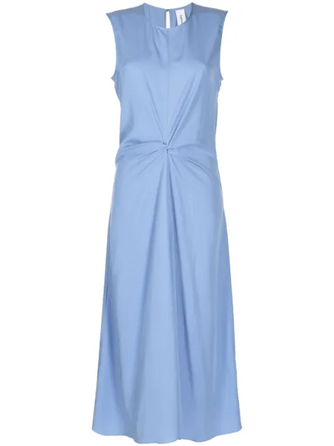 FOEMINA Oona twist-detail midi dress