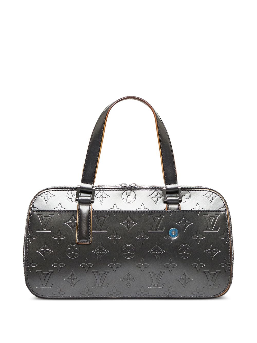 Louis Vuitton Dark Grey Monogram Mat Shelton Satchel Bag Louis Vuitton