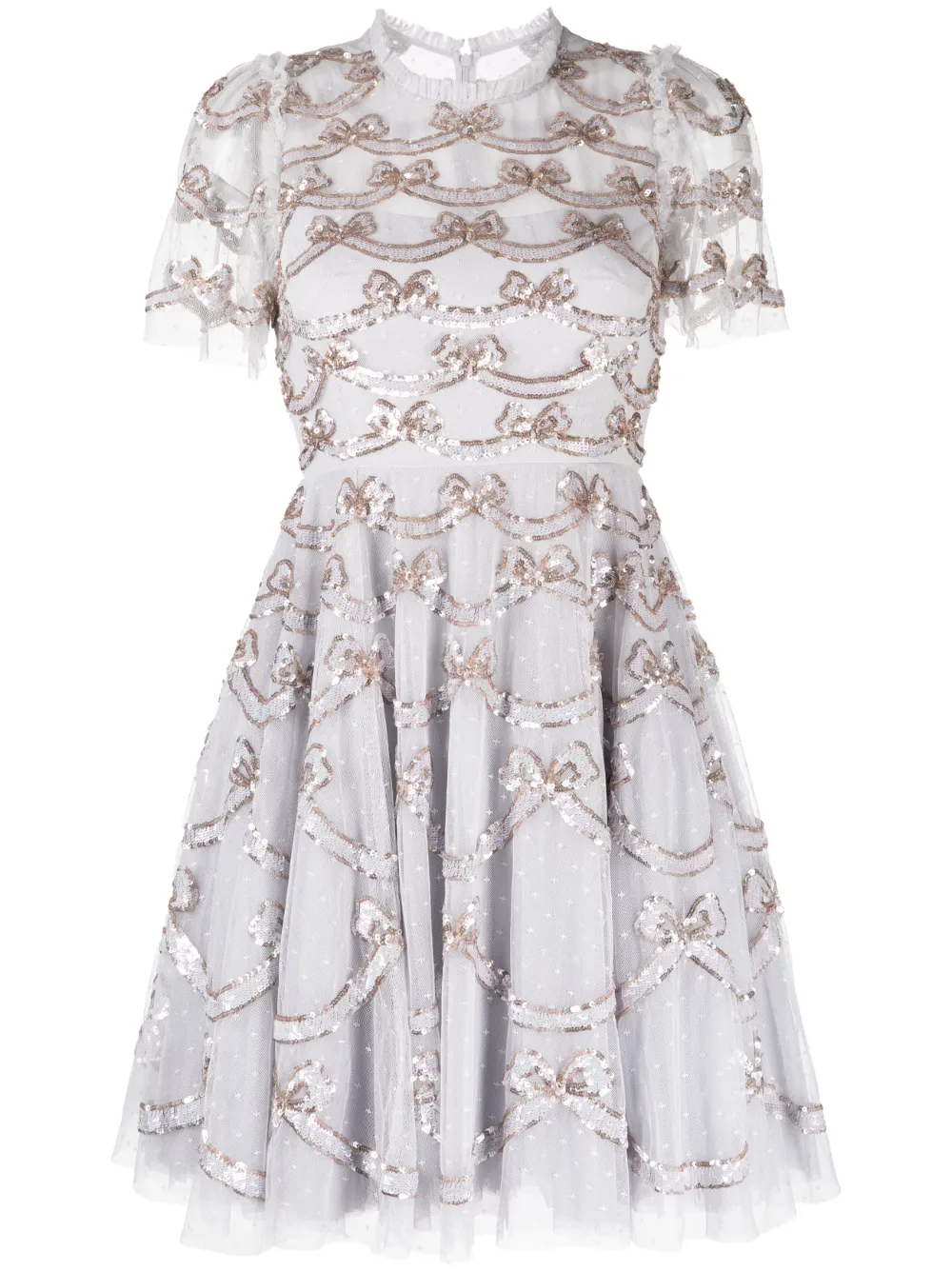 Needle and thread embellished bow dress hotsell
