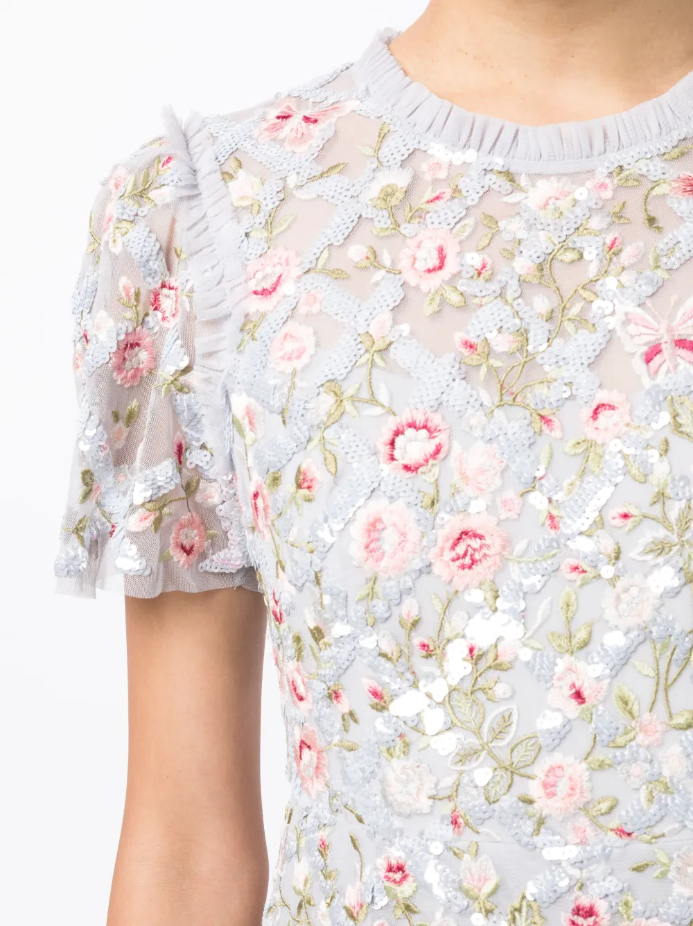 Needle and shop thread carnation dress