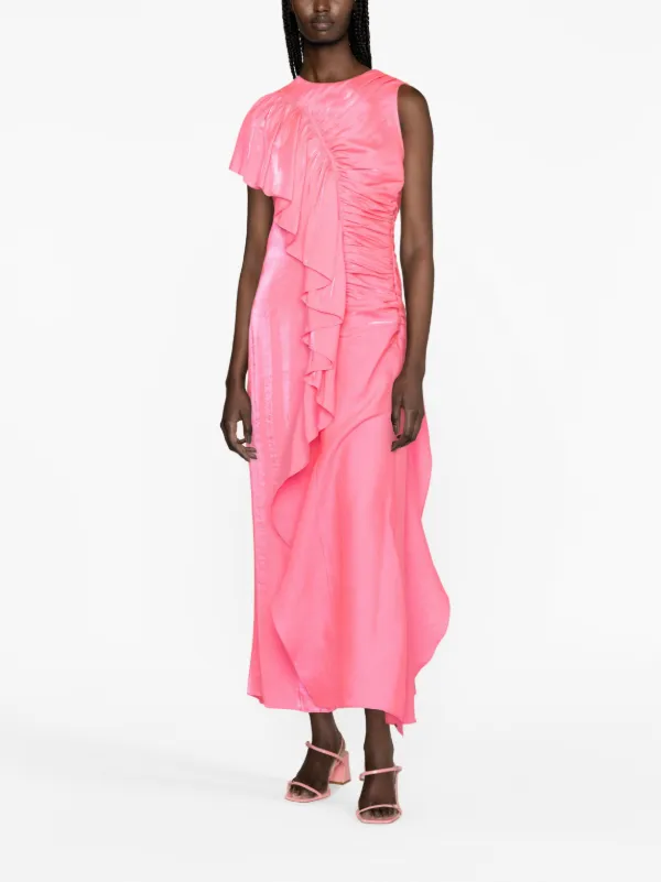 ulla johnson pink maxi dress Ulla Johnson Lali Long Dress | Pink