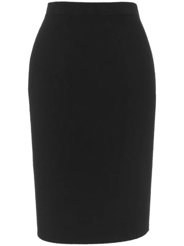 Elasticated jersey outlet skirt