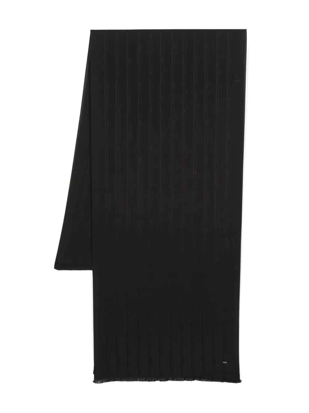Saint Laurent Cassandre scarf | Black | Image 1