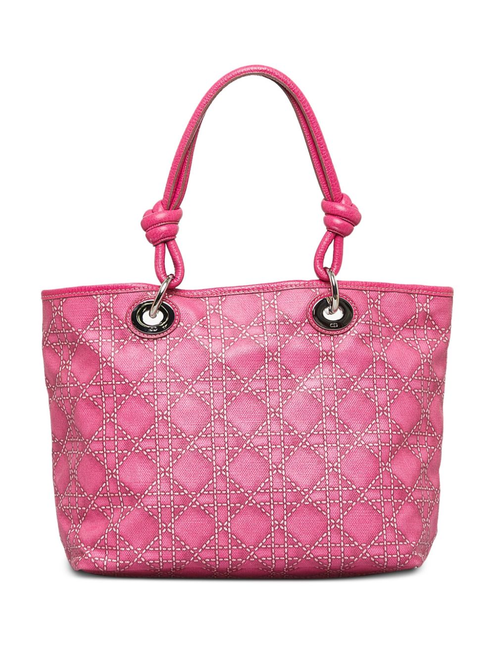 Christian Dior Pre-owned Cannage Cherie shopper - Roze