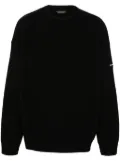 Balenciaga logo-patch sweater - Black