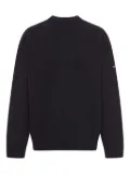 Balenciaga logo-patch sweater - Black