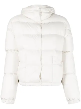 25SS MONCLER Hede ホワイトアイボリー ホワイトアイボリー Avoceショートダウンジャケット : ショート