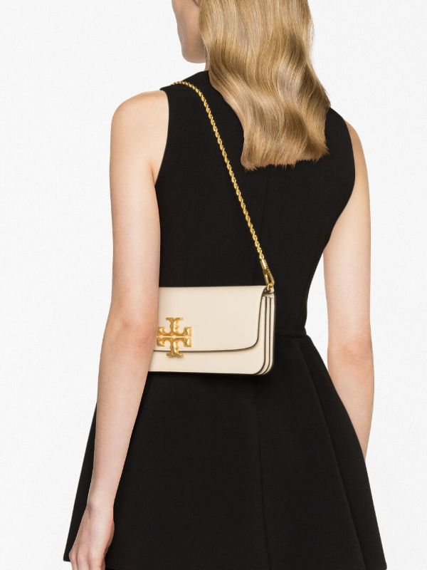 Tory Burch Eleanor Straw Clutch Bag - Farfetch