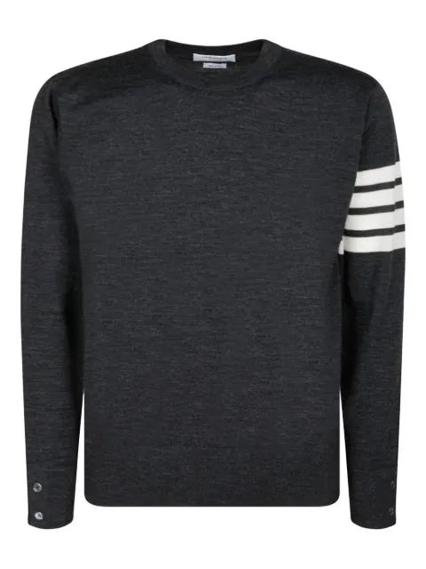 Thom Browne 4-Bar crew-neck jumper