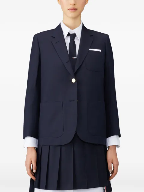 Thom Browne super 120's twill sack sportcoat