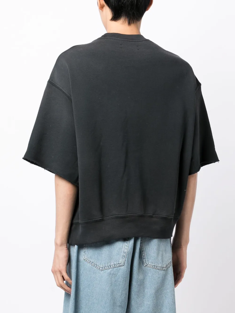 AMIRI T-shirt met tijgerprint Zwart