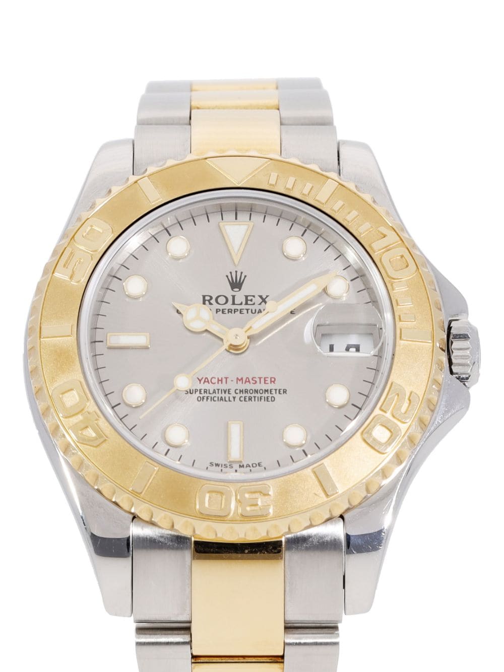 Rolex 2002 pre-owned Yacht-Master horloge - Zilver