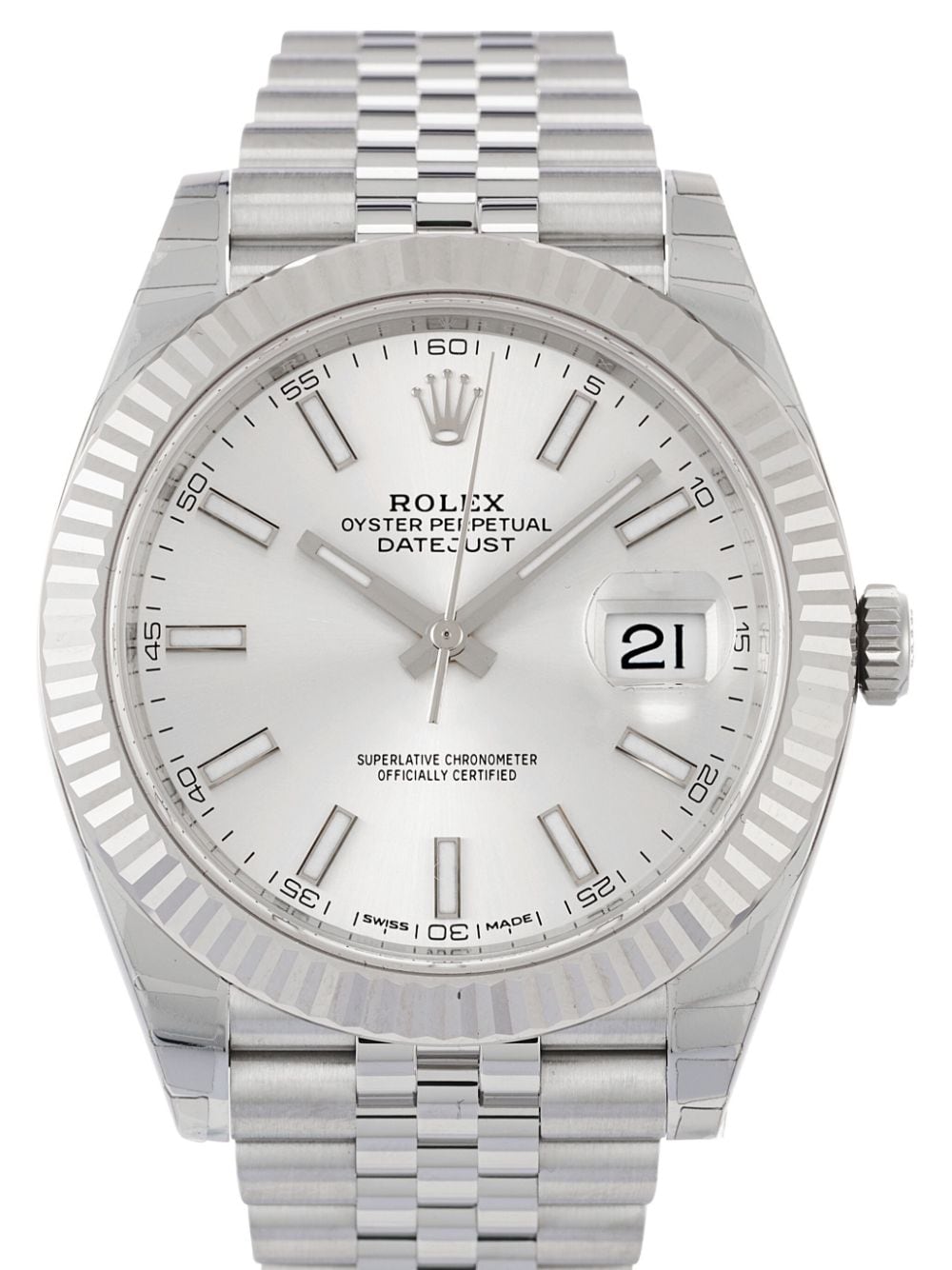 Rolex 2023 pre-owned Datejust horloge - Zilver