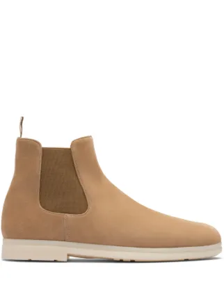 Church s Longfield Suede Chelsea Boots Neutrals FARFETCH BN