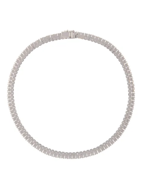 Susan Caplan Vintage 1970s chain-link choker necklace