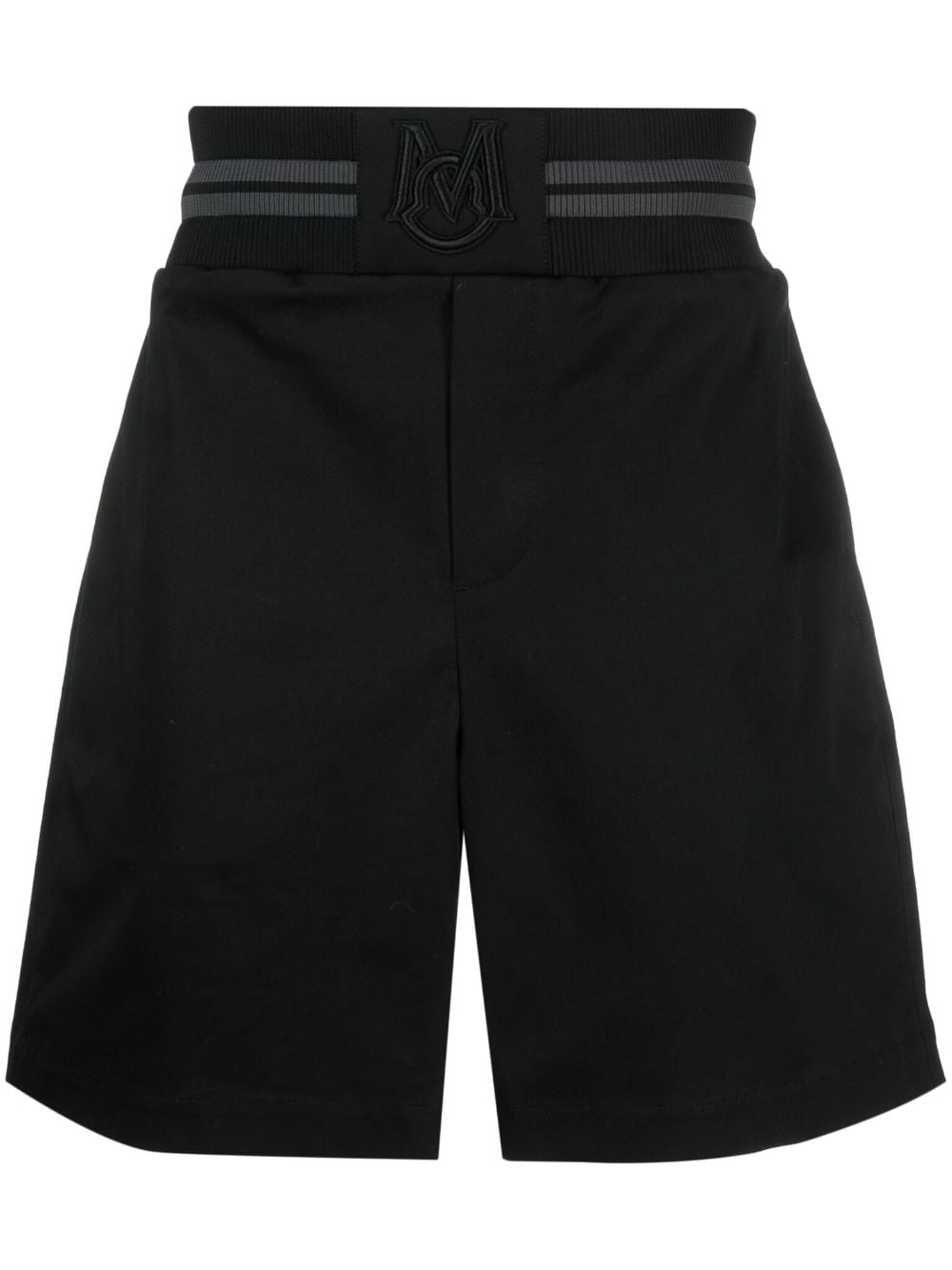 Image 1 of Moncler logo-patch track shorts