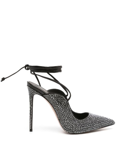 Le Silla Ivy 120mm crystal-embellished pumps Women