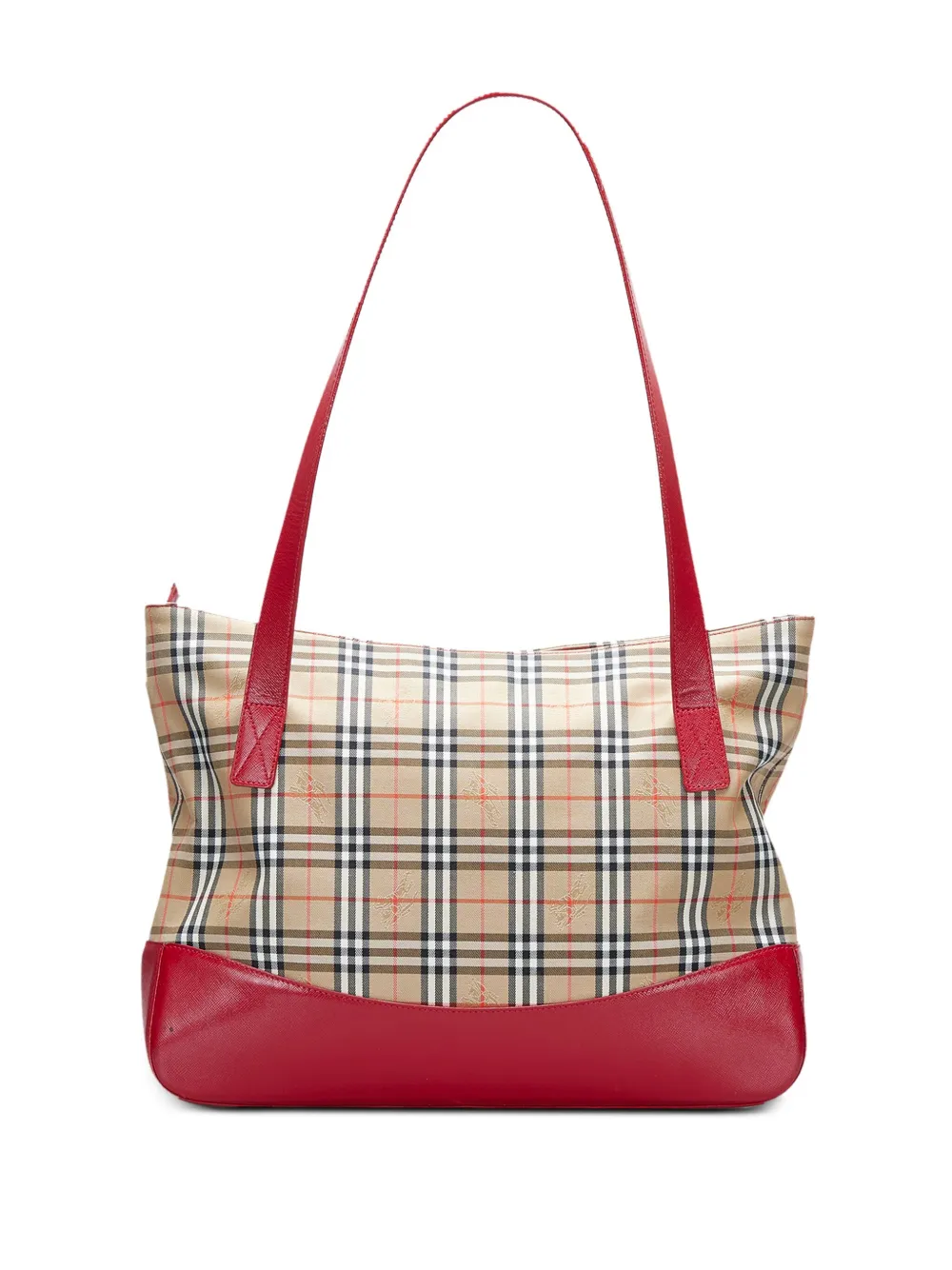 Burberry Pre-Owned Haymarket Check tote bag - Beige