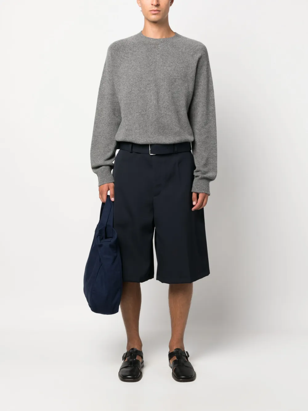 Jil Sander Kasjmier trui - Grijs