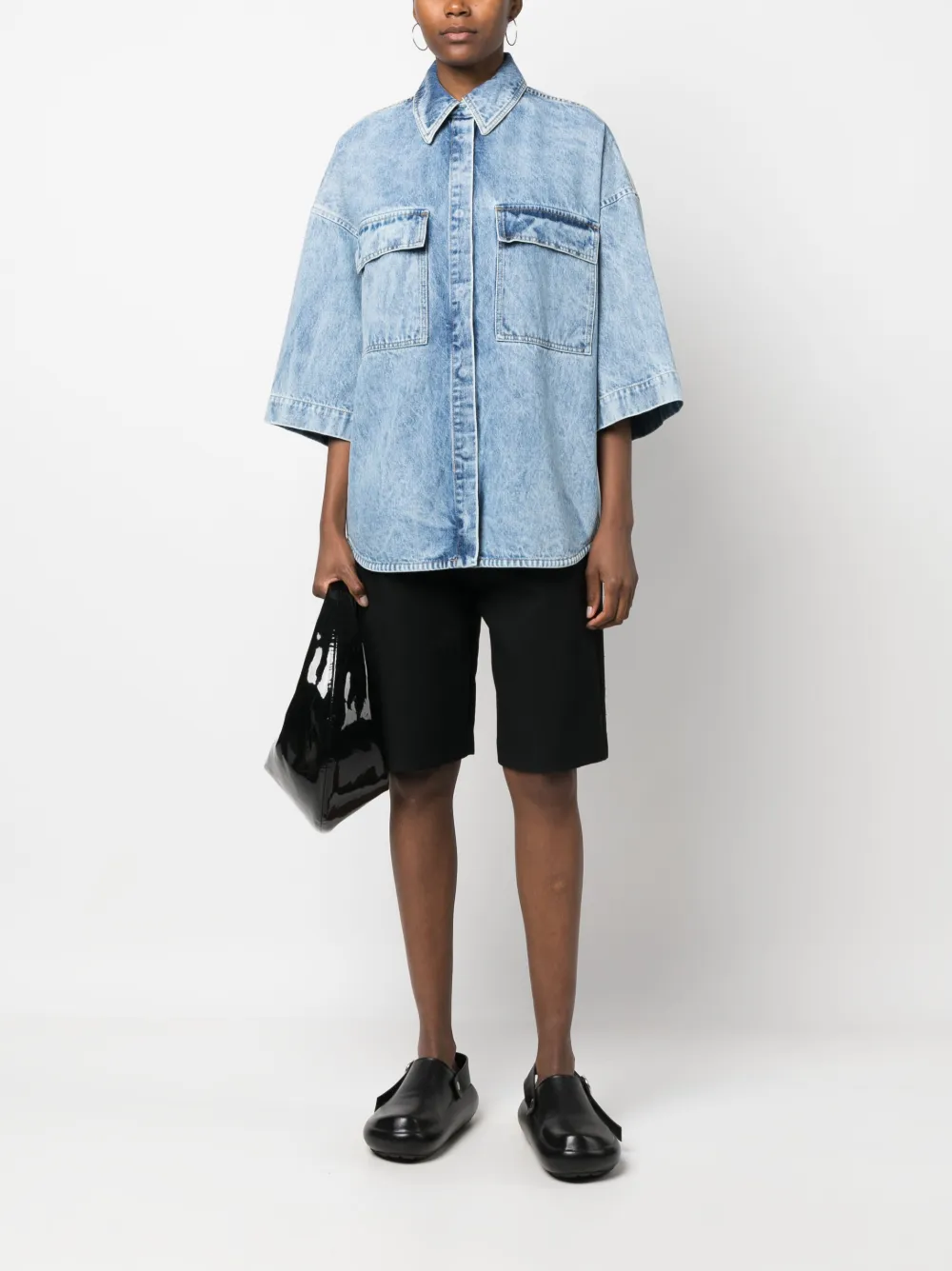 Christian Wijnants Denim blouse - Blauw