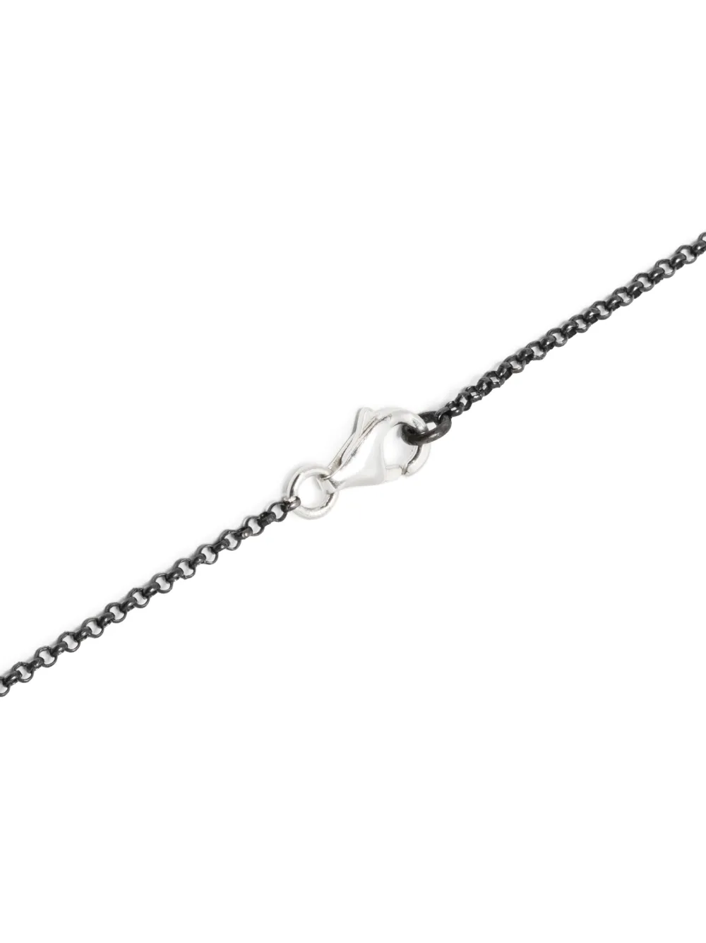 18kt Yellow-Gold And Silver Chain Necklace
