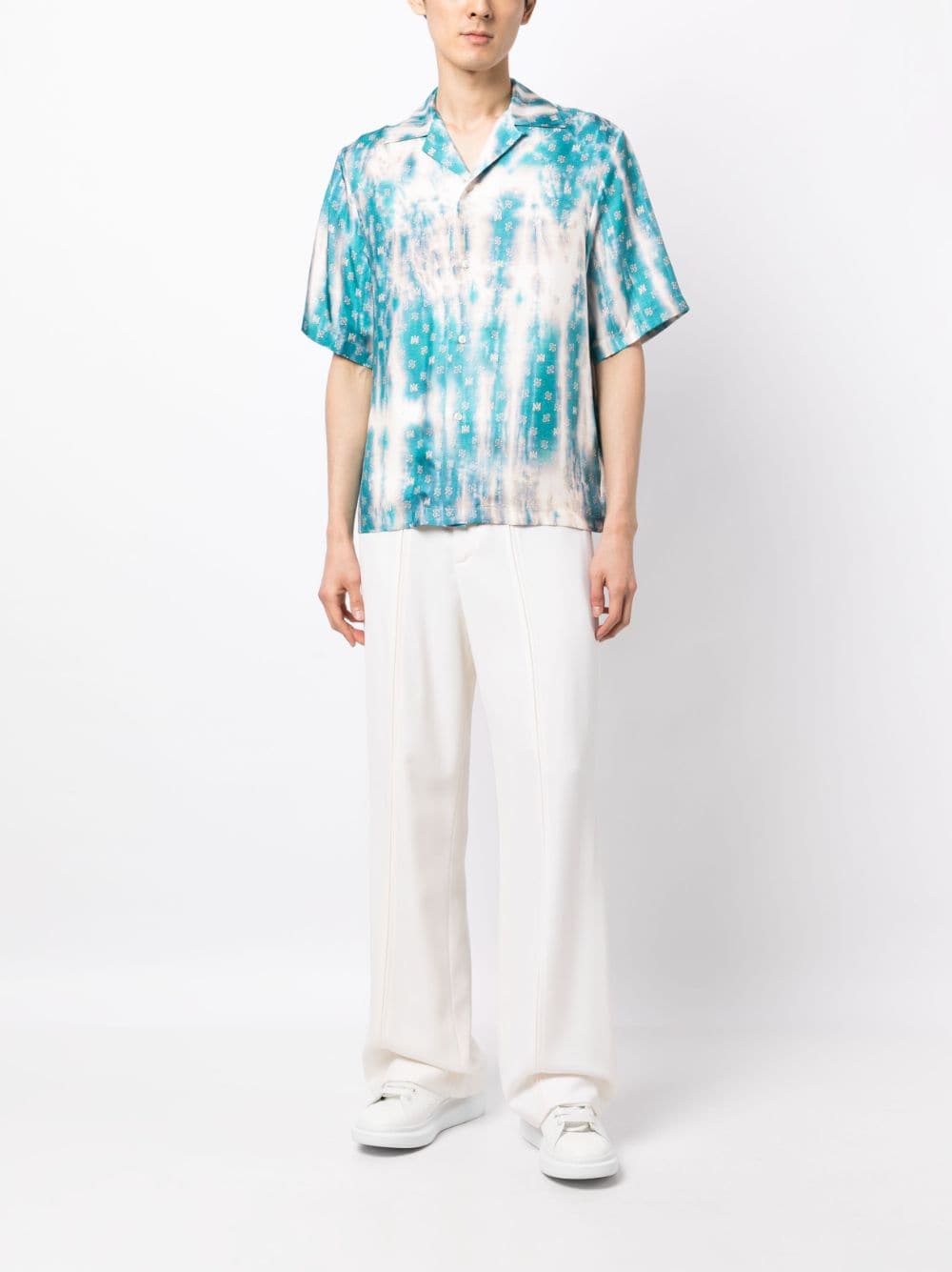 AMIRI Gradient Tape Bowling Shirt - Farfetch