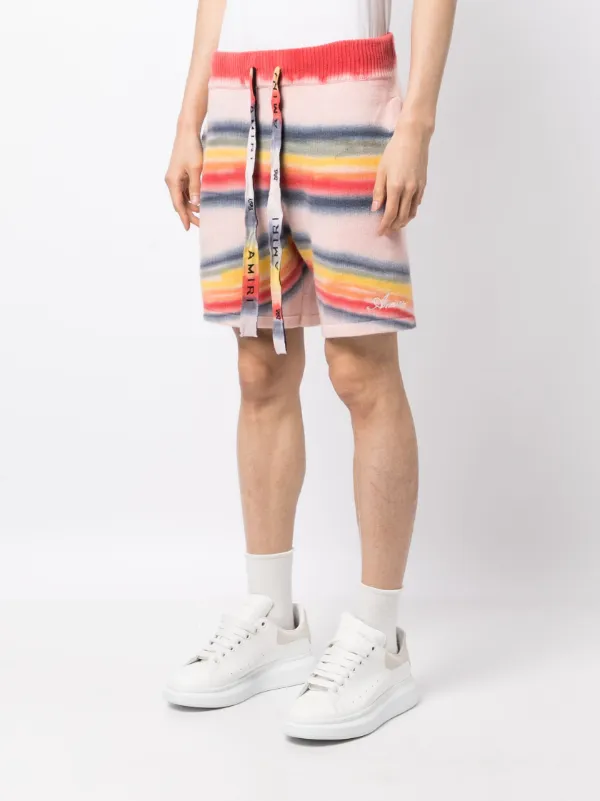 AMIRI Rainbow タイダイ トラックショーツ | オレンジ | FARFETCH JP