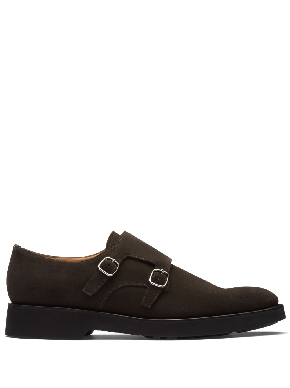 Church's buckled leather monk shoes - Brown